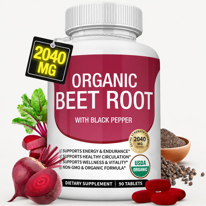 AIDODMOM™ Organic Beet Root Tablets