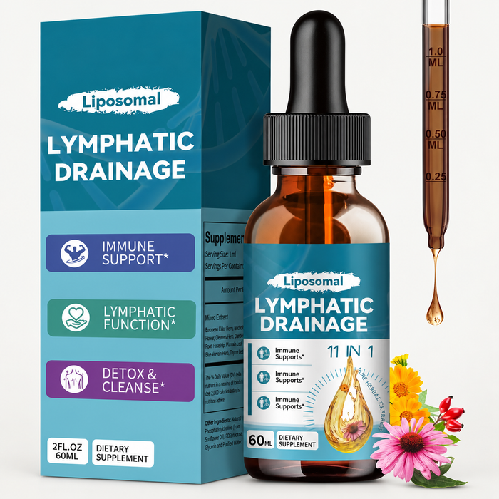 AIDODMOM™ Liposomal Lymphatic Drainage Drops
